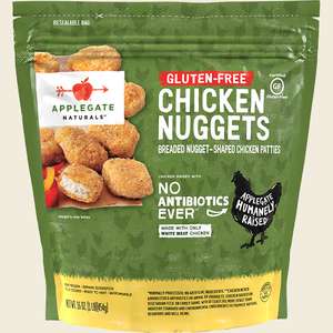 Natural Gluten Free Chicken Nuggets Family Size Front